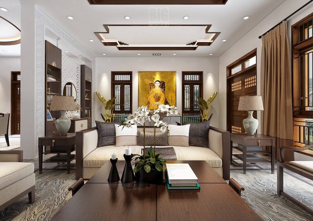 Thiết kế căn hộ phong cách nội thất Indochine - Vẻ đẹp thuần chất phương Đông